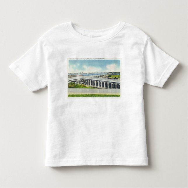 Camiseta De Bebé Vista de millón de dólares (Anverso)