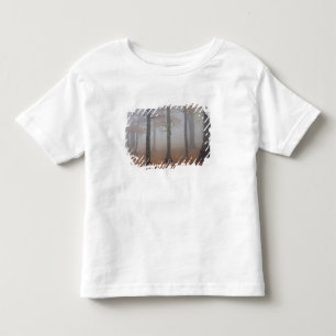 Camiseta De Bebé Vista de otoño de un bosque brumoso, Abuelo