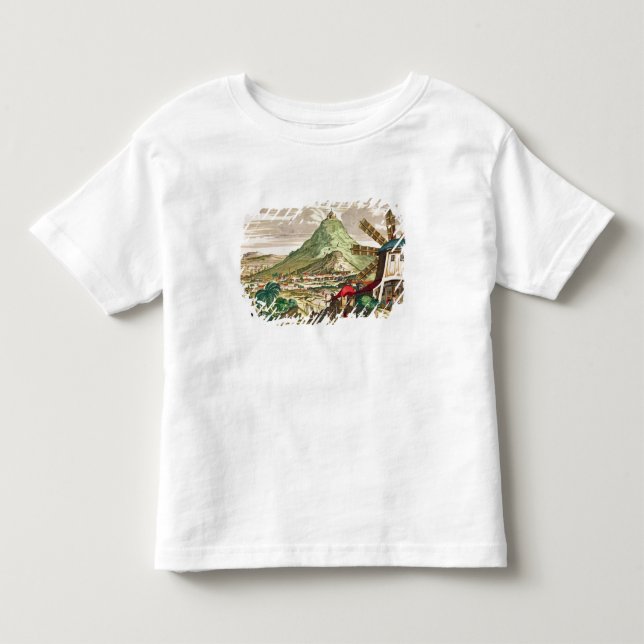 Camiseta De Bebé Vista de Potosi en Bolivia (Anverso)