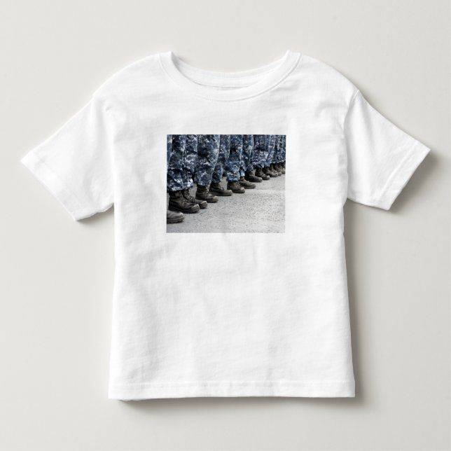Camiseta De Bebé Vista de sección baja de marineros (Anverso)