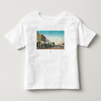 Camiseta De Bebé Vista de StreetHealdsburg del este, CA
