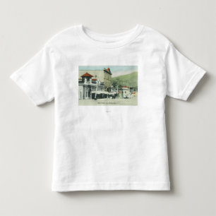 Camiseta De Bebé Vista de StreetLos principal Gatos, CA 2