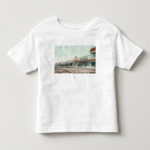 Camiseta De Bebé Vista de StreetTurlock principal del oeste, CA