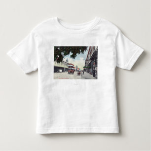 Camiseta De Bebé Vista de StreetVisalia principal, CA