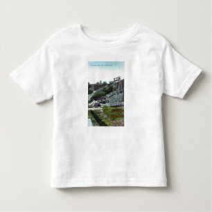 Camiseta De Bebé Vista de un diamante MineOroville, CA