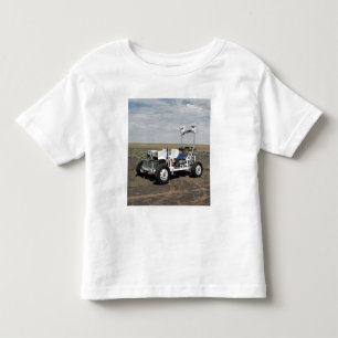 Camiseta De Bebé Vista de un vehículo lunar de 1-G Rover
