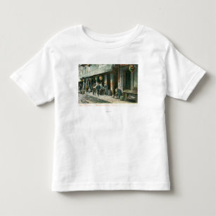 Camiseta De Bebé Vista de una calle en callejón de los pescados