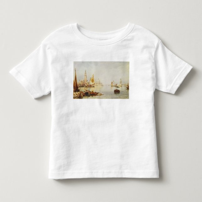 Camiseta De Bebé Vista de Venecia (Anverso)