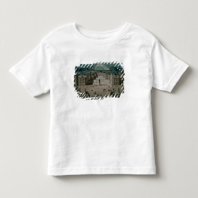 Camiseta De Bebé Vista de Versalles (Anverso)
