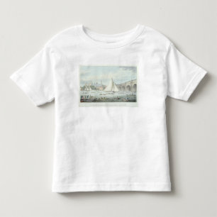 Camiseta De Bebé Vista de Westminster y del puente, con a