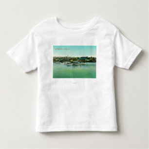 Camiseta De Bebé Vista del agua FrontSan Diego, CA