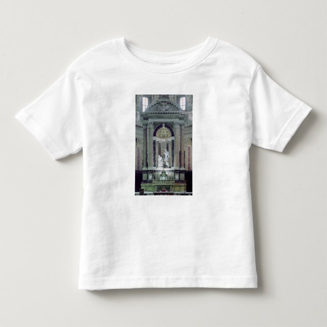 Camiseta De Bebé Vista del alto altar (Anverso)