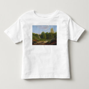 Camiseta De Bebé Vista del bosque de Fontainebleau, 1829