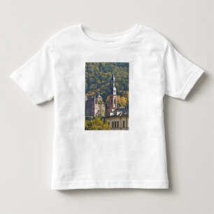 Camiseta De Bebé Vista del casco antiguo de Heidelberg