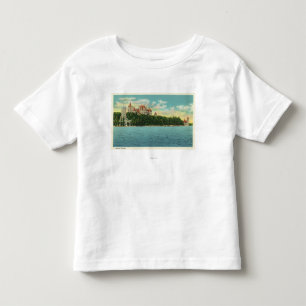Camiseta De Bebé Vista del castillo de Boldt