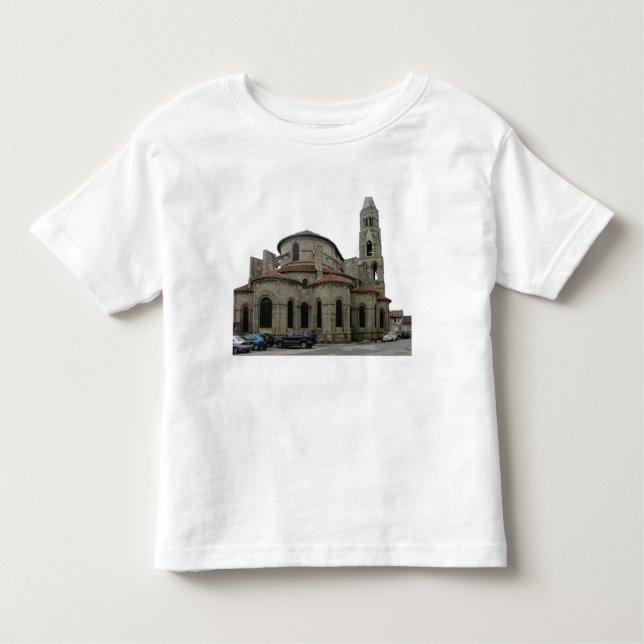 Camiseta De Bebé Vista del chapitel de la iglesia (foto) (Anverso)