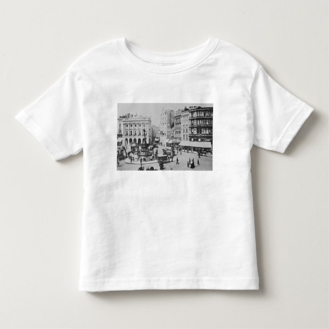 Camiseta De Bebé Vista del circo de Piccadilly, C. 1900 (Anverso)