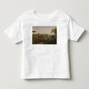 Camiseta De Bebé Vista del Colosseum de la colina de Palatine
