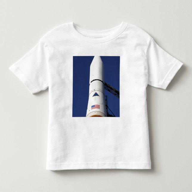 Camiseta De Bebé Vista del cono nasal del cohete Delta IV (Anverso)
