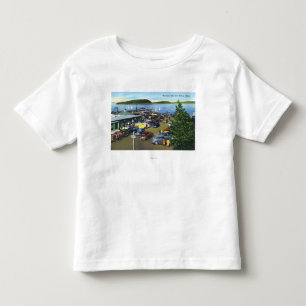 Camiseta De Bebé Vista del embarcadero municipal
