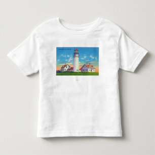 Camiseta De Bebé Vista del faro de la montaña