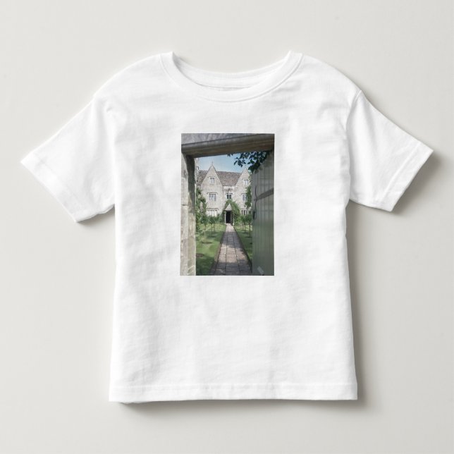 Camiseta De Bebé Vista del frente de la casa (foto) (Anverso)