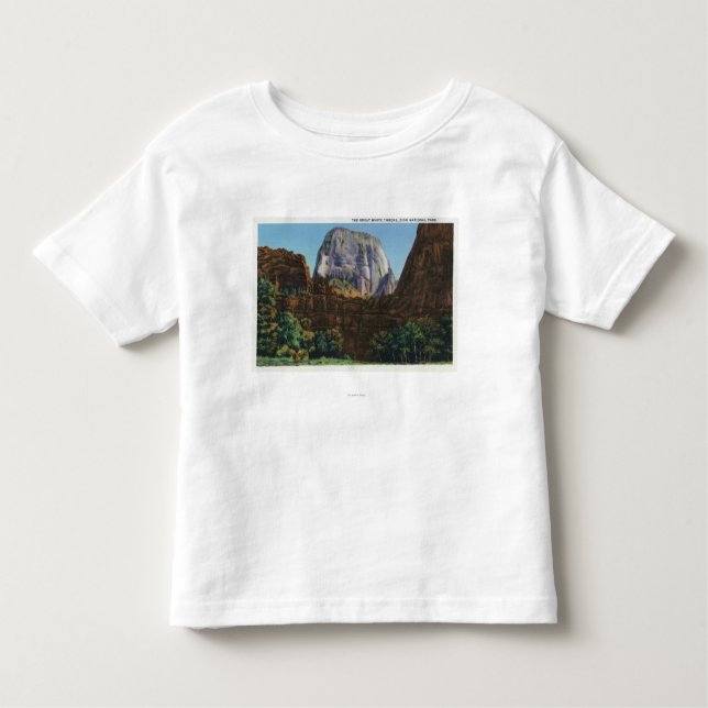 Camiseta De Bebé Vista del gran trono blanco (Anverso)