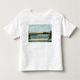 Camiseta De Bebé Vista del lago MerrittOakland, CA