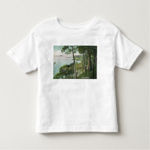 Camiseta De Bebé Vista del lago Saratoga # 2