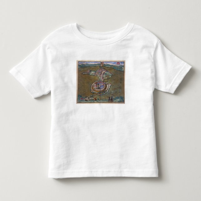 Camiseta De Bebé Vista del lugar de Louis le magnífico, con uno de (Anverso)