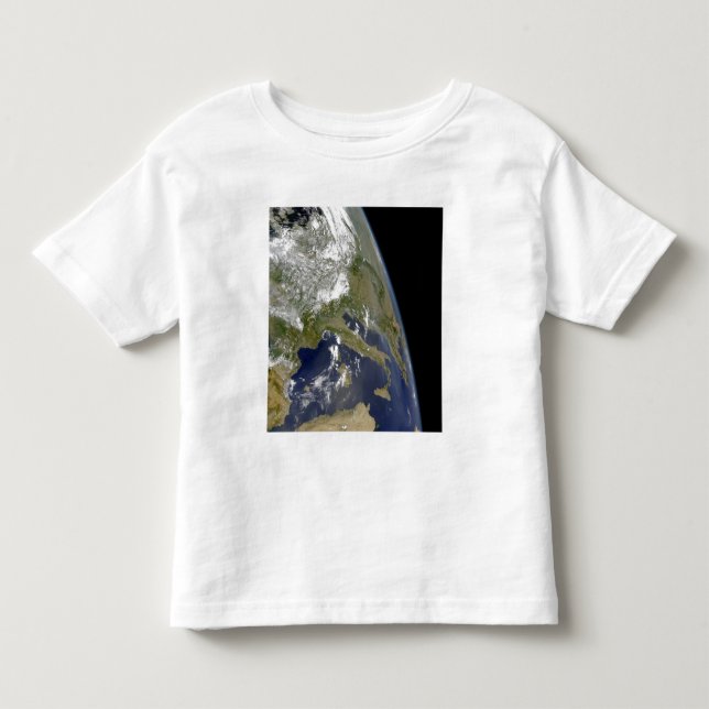 Camiseta De Bebé Vista del Mediterráneo occidental (Anverso)