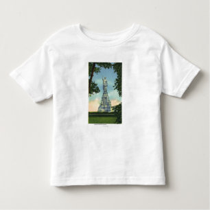 Camiseta De Bebé Vista del monumento de los antepasados # 2
