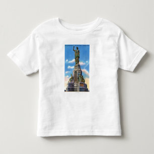 Camiseta De Bebé Vista del monumento nacional a los antepasados de