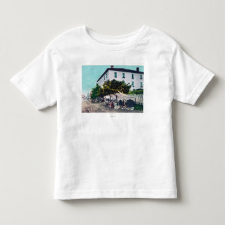 Camiseta De Bebé Vista del objeto curioso esquimal VendersSitka, AK
