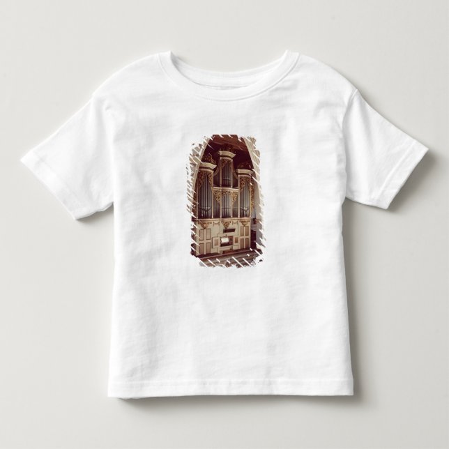 Camiseta De Bebé Vista del órgano en la iglesia en Rotha (Anverso)