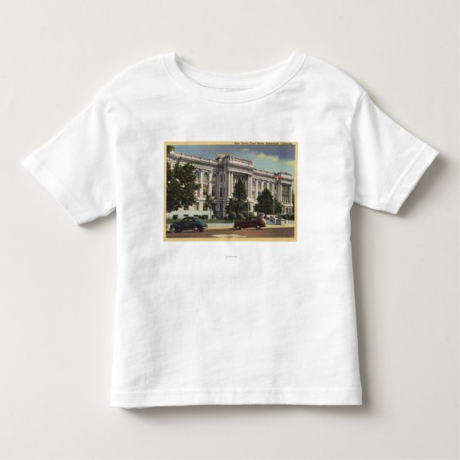 Camiseta De Bebé Vista del Palacio de Justicia del condado de Kern (Anverso)
