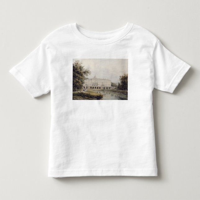 Camiseta De Bebé Vista del palacio de Strelna cerca de St (Anverso)