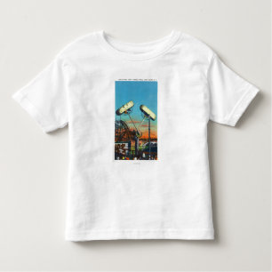 Camiseta De Bebé Vista del paseo del Lazo-o-Avión # 1