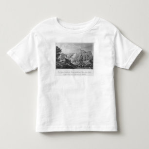 Camiseta De Bebé Vista del puente de Cacault y del pueblo de
