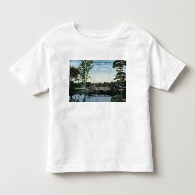 Camiseta De Bebé Vista del puente de la cala del Central Park (Anverso)