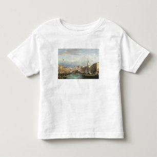 Camiseta De Bebé Vista del puente de Rialto en Venecia
