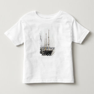 Camiseta De Bebé Vista del río Támesis con descubrimiento de RRS