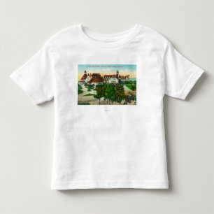 Camiseta De Bebé Vista del sudeste del del Coronado del hotel