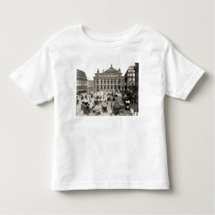 Camiseta De Bebé Vista del teatro de la ópera de París, 1890-99