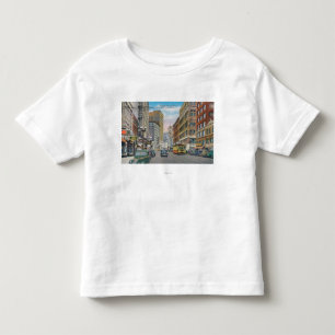 Camiseta De Bebé Vista del telégrafo AveOakland, CA