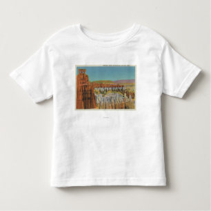 Camiseta De Bebé Vista del templo de Osiris