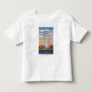 Camiseta De Bebé Vista del termómetro gigante de Texaco