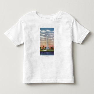 Camiseta De Bebé Vista del termómetro gigante de Texaco