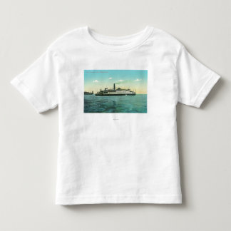 Camiseta De Bebé Vista del transbordador de Oakland