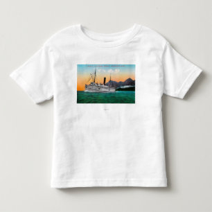 Camiseta De Bebé Vista del vapor Jefferson